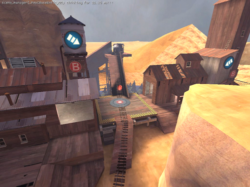 自作マップ紹介 cp_mining_coaster